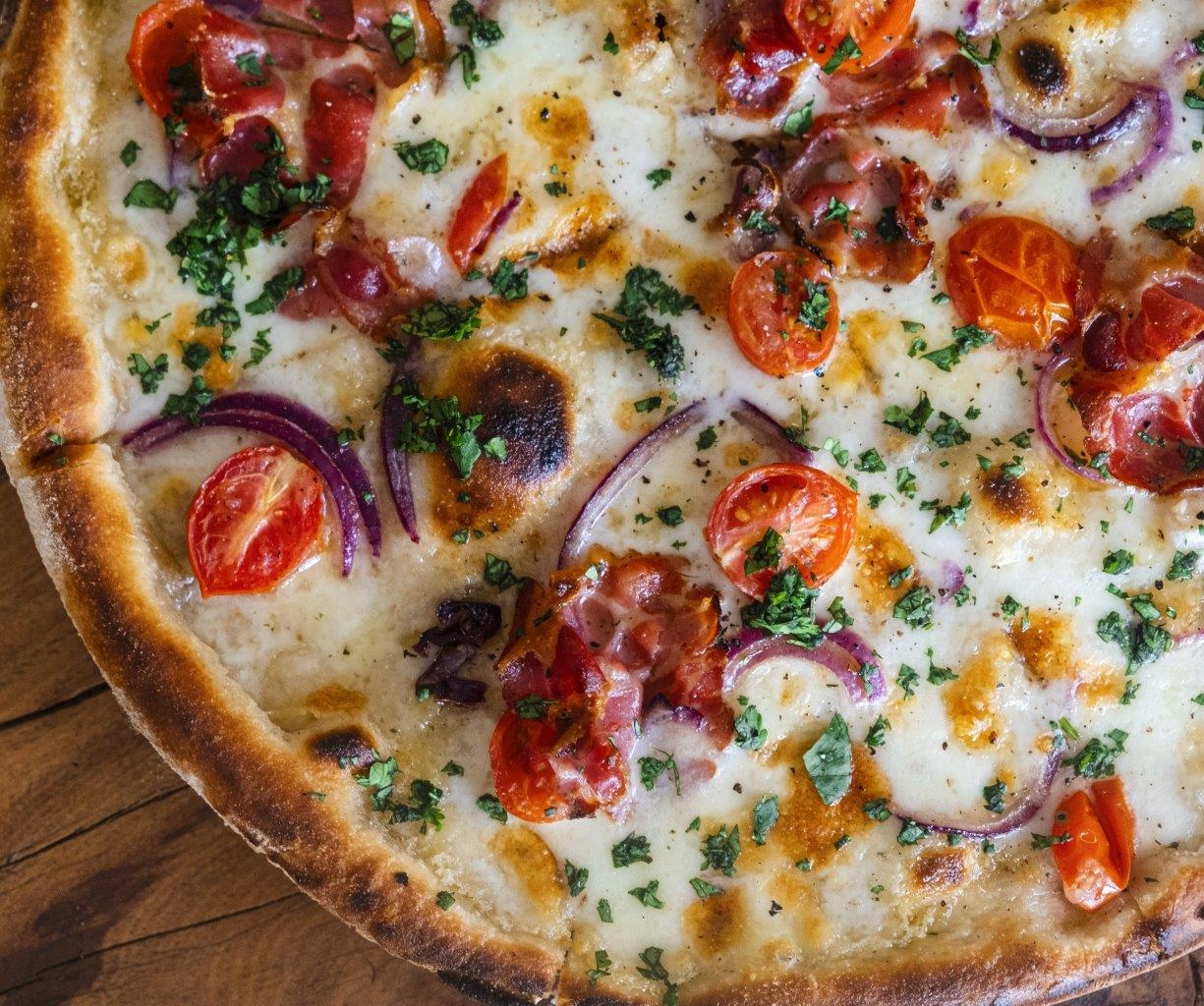 WOOD-FIRED PIZZAS