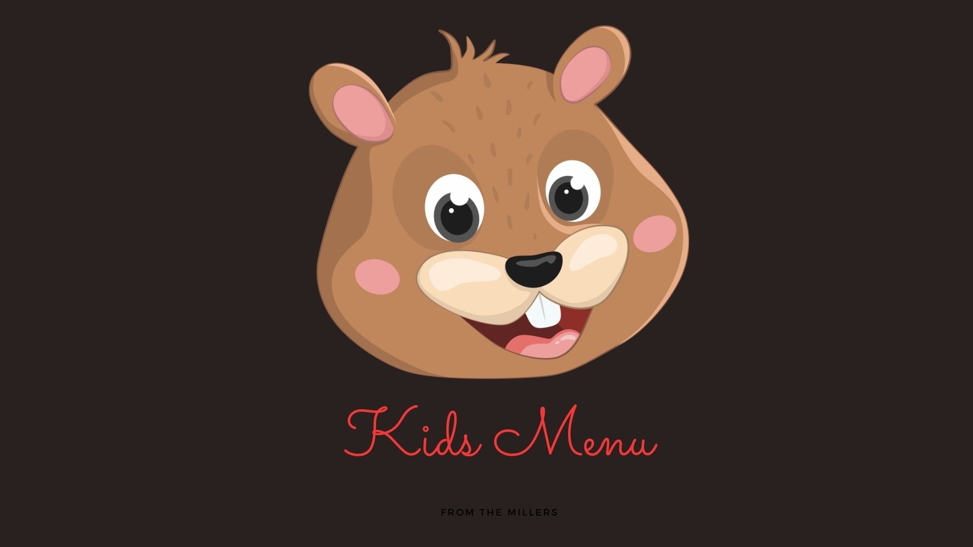 Dětské menu
